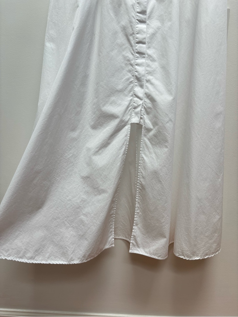 Barba Cucito A Mano Napoli White Sleeveless Midi Dress 42 L - Picture 6 of 11